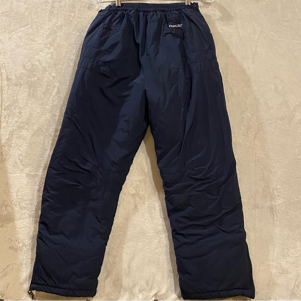 Reebok Snow Pants Boys Large Blue Ski Snowboarding Outdoor - Picture 2 of 7